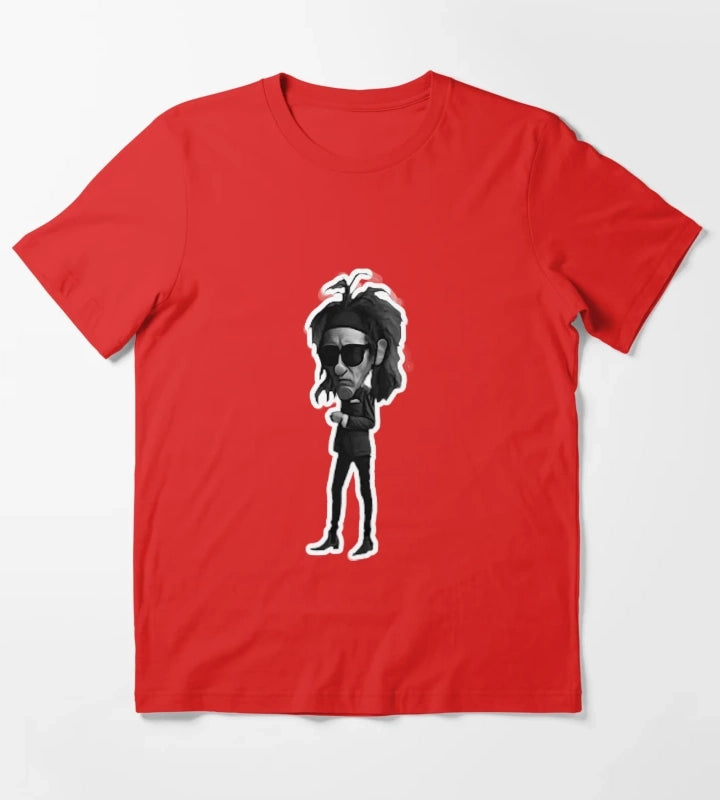John Cooper Clarke 2026 Have It Tour Caricature TShirt Latitude Festival Punk Poet Fan Art Gift T-Shirt Red