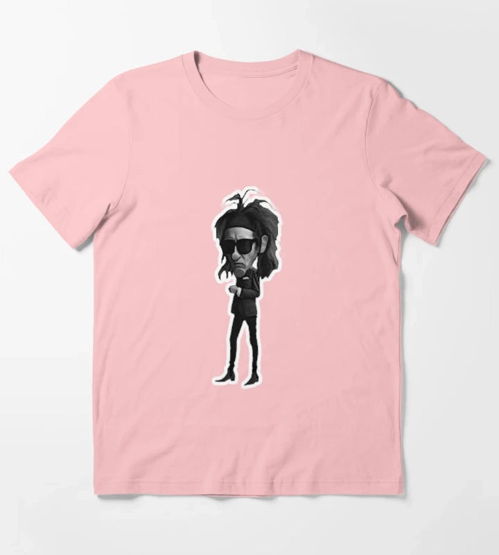 John Cooper Clarke 2026 Have It Tour Caricature TShirt Latitude Festival Punk Poet Fan Art Gift T-Shirt Dark Grey