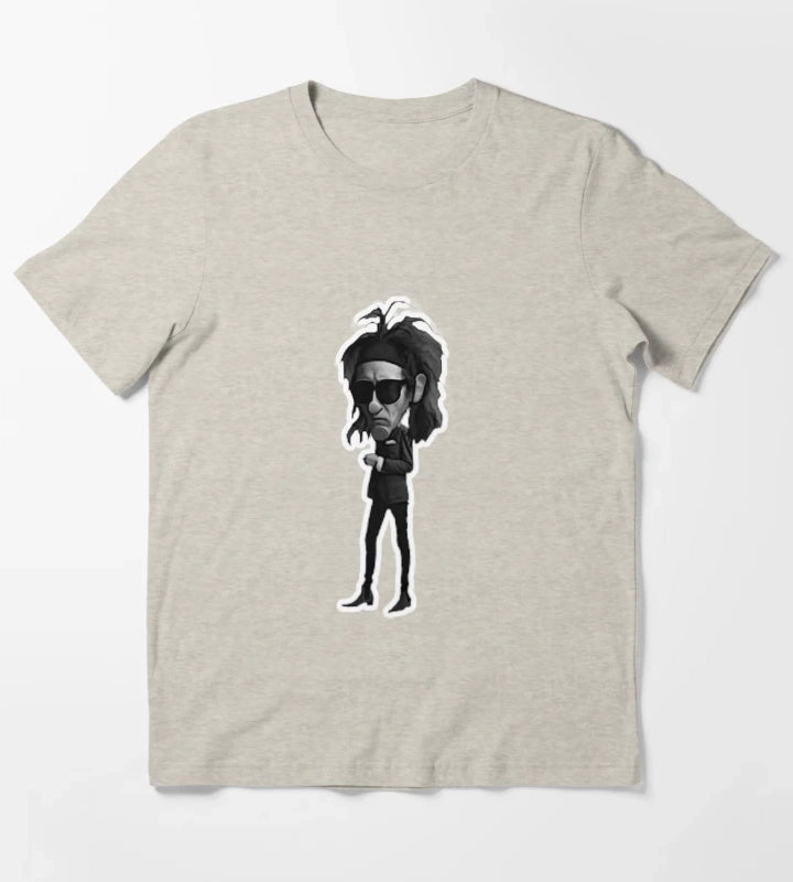 John Cooper Clarke 2026 Have It Tour Caricature TShirt Latitude Festival Punk Poet Fan Art Gift T-Shirt Cream