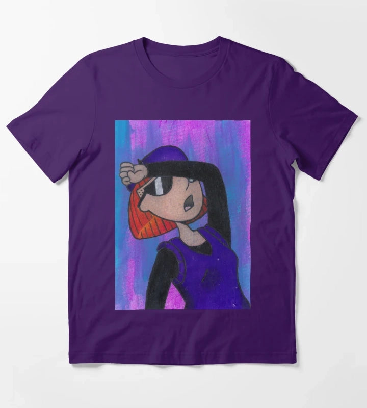 Judy Funnie from Nickelodeon Doug T-Shirt Purple