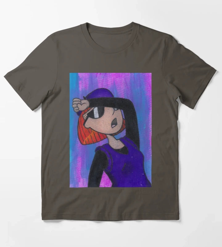Judy Funnie from Nickelodeon Doug T-Shirt Dark Grey