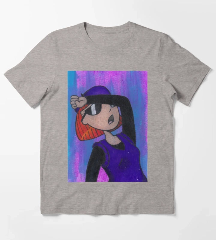 Judy Funnie from Nickelodeon Doug T-Shirt Heather Grey