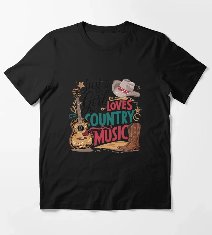 Just A Girl Who Loves Country T-Shirt