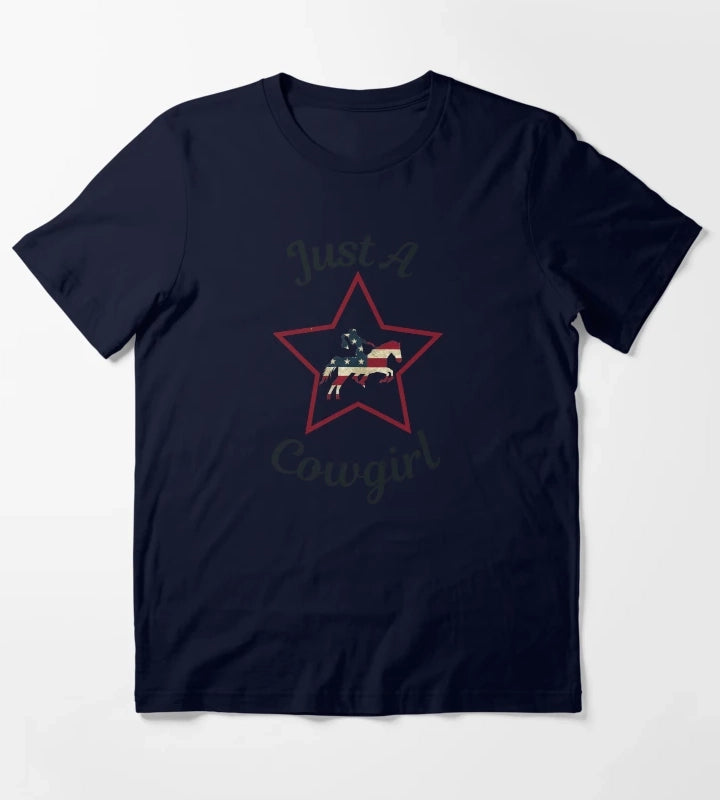 Just a cowgirl T-Shirt Navy