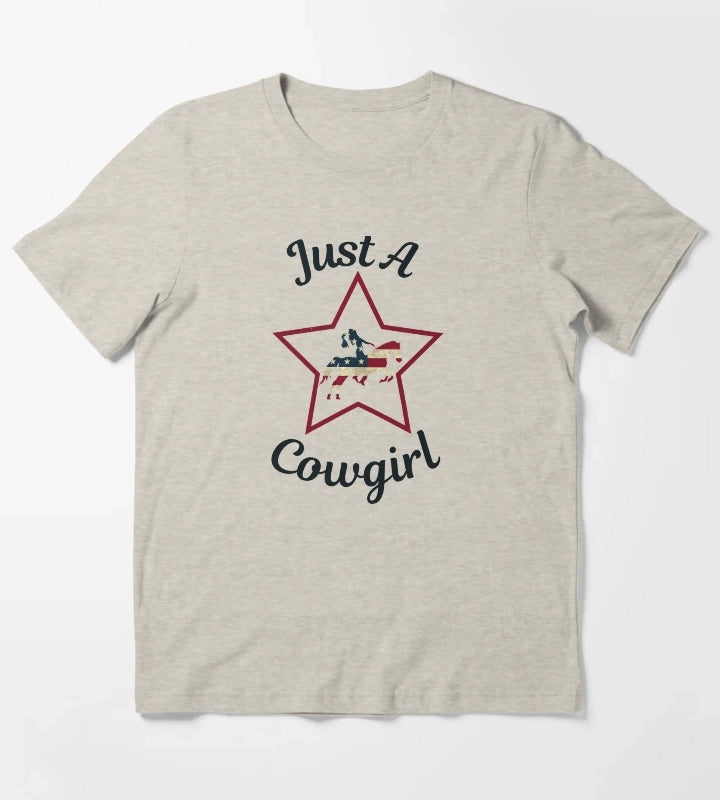 Just a cowgirl T-Shirt Cream
