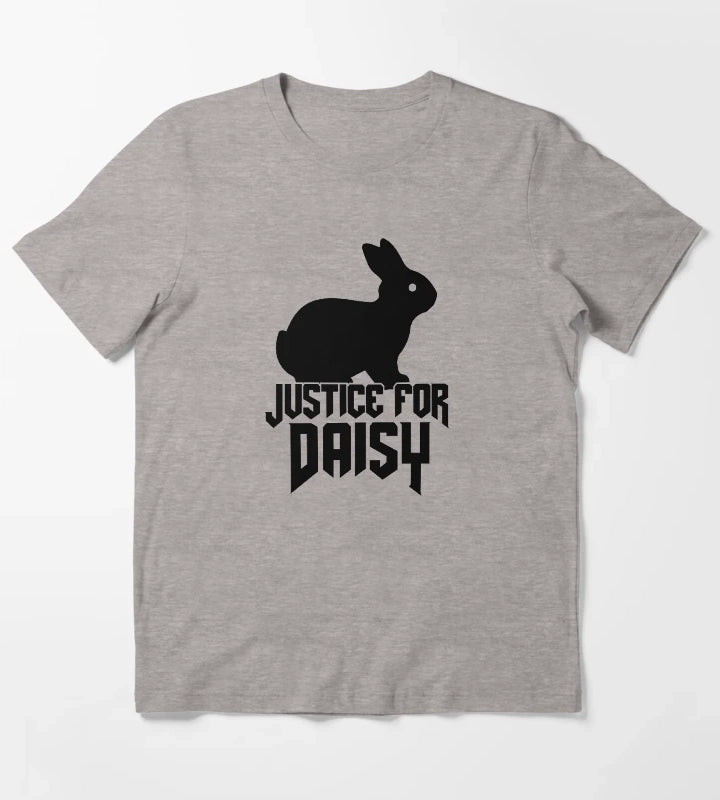Justice for Daisy T-Shirt Heather Grey