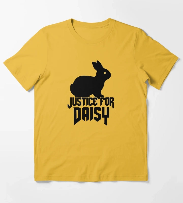 Justice for Daisy T-Shirt Yellow