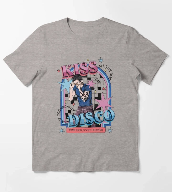 KATTDO Harry Styles T-Shirt Heather Grey