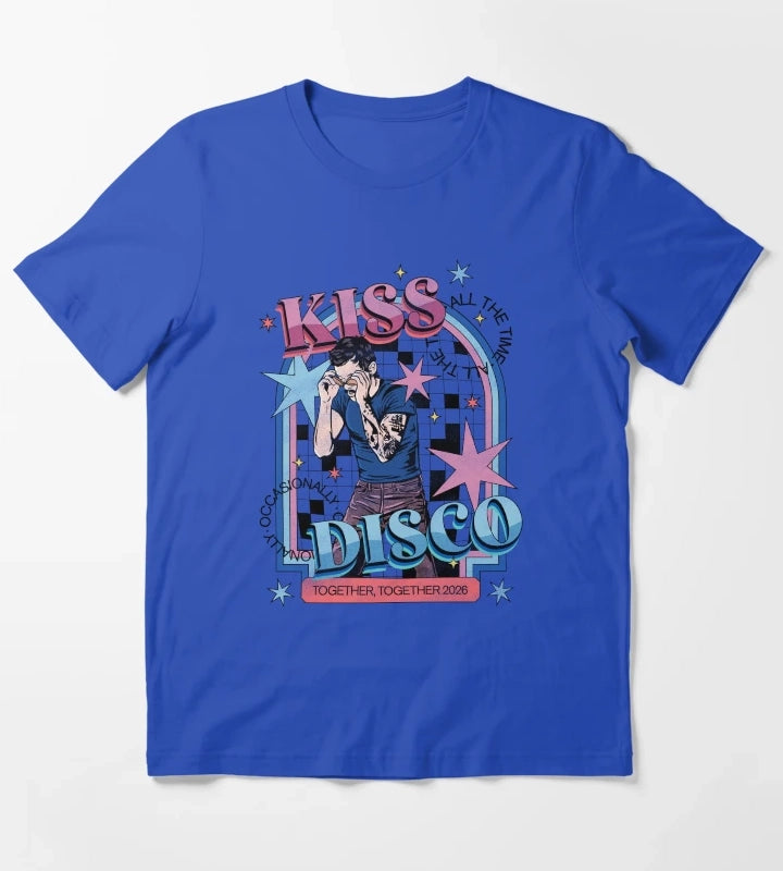 KATTDO Harry Styles T-Shirt Blue