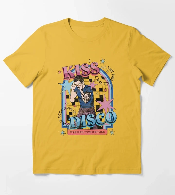 KATTDO Harry Styles T-Shirt Yellow