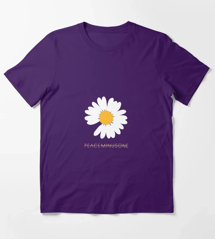 KPOP GDRAGON PEACEMINUSONE DAISY Classic TShirt T-Shirt Purple