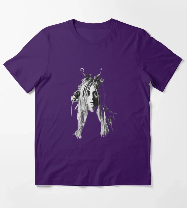 Katie Jane Garside Daisy Chainsaw image design T-Shirt Purple