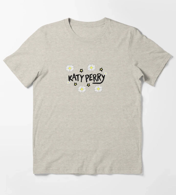 Katy Perry Daisies T-Shirt Cream