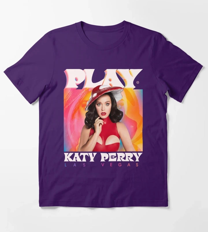 Katy Perry Play Admat T-Shirt Purple