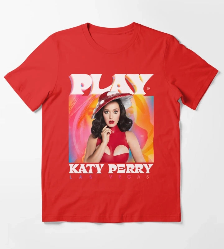 Katy Perry Play Admat T-Shirt Red