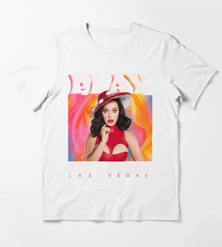 Katy Perry Play Admat T-Shirt White