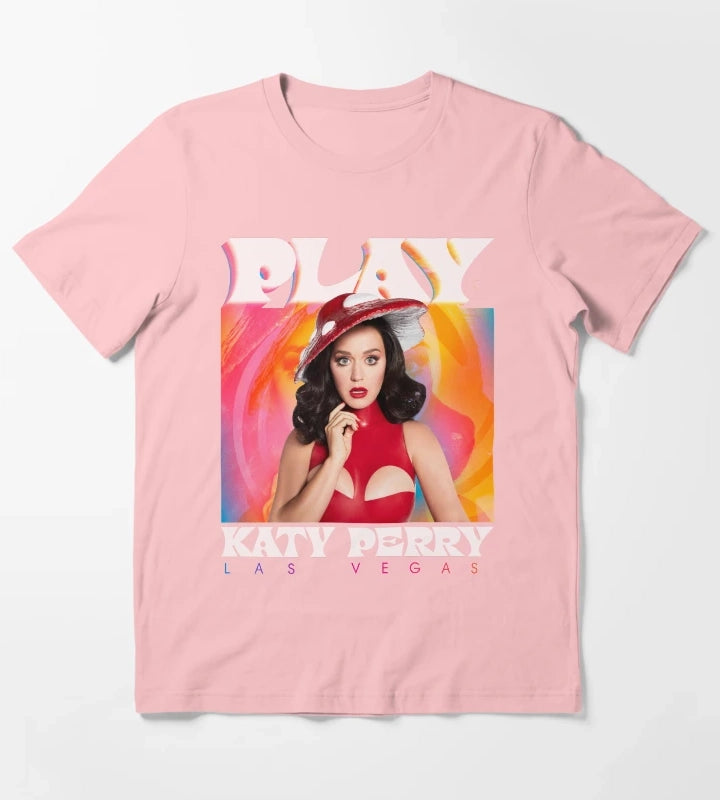 Katy Perry Play Admat T-Shirt Dark Grey