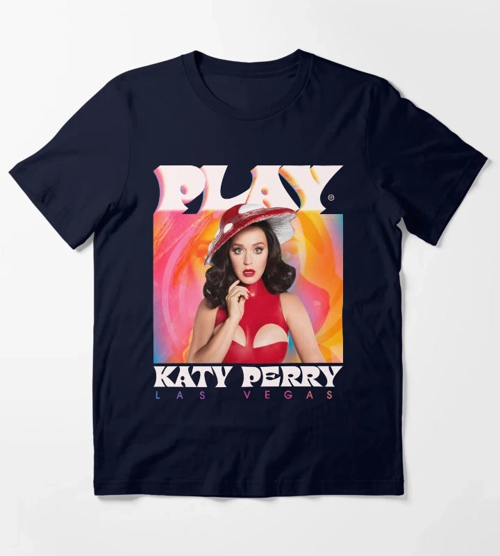 Katy Perry Play Admat T-Shirt Navy