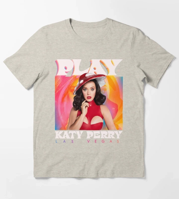 Katy Perry Play Admat T-Shirt Cream