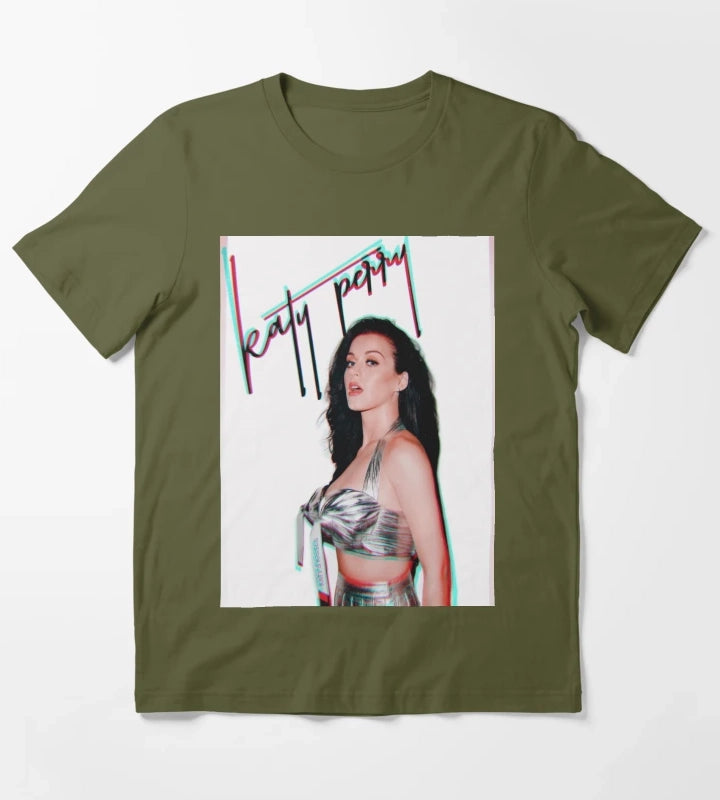 Katy Perry T-Shirt Olive Green