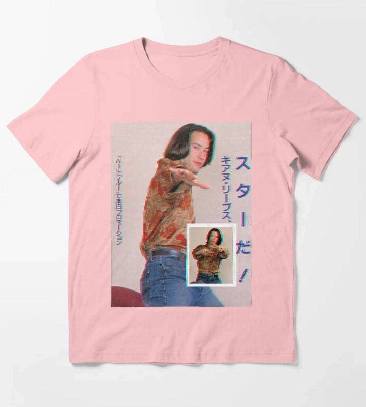 KeanU ReEves T-Shirt Dark Grey