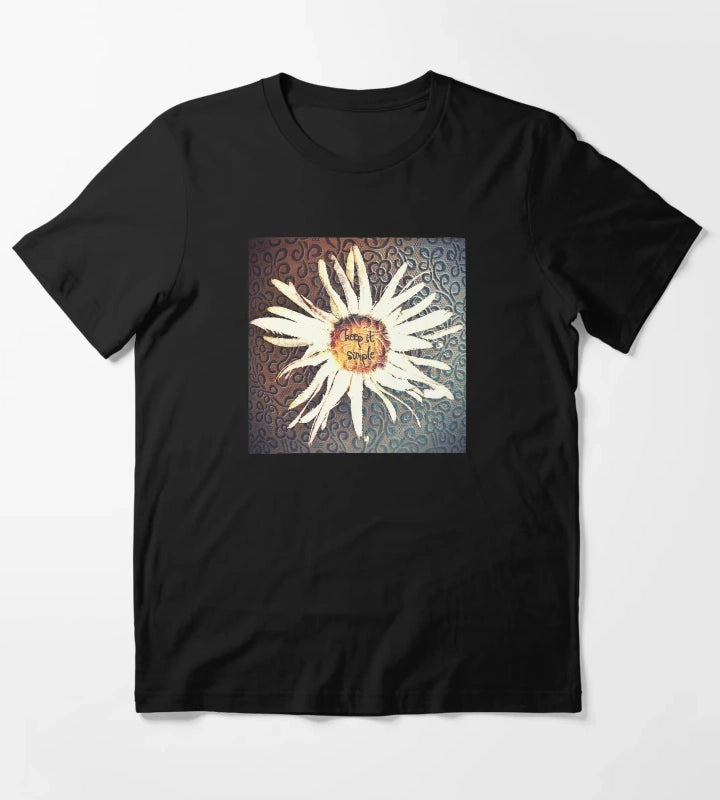 Keep It Simple Daisy Design T-Shirt