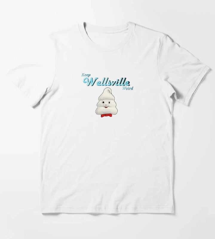 Keep Wellsville Weird with Mr Tastee T-Shirt White