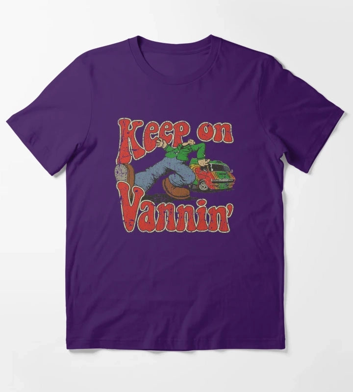 Keep on Vannin 1974 T-Shirt Purple
