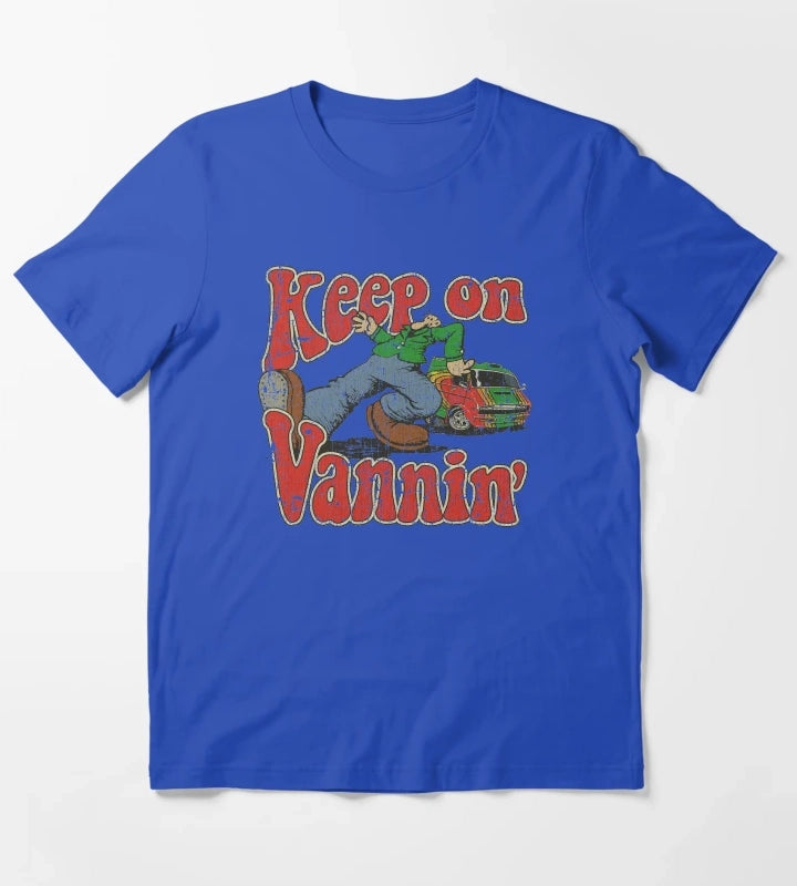 Keep on Vannin 1974 T-Shirt Blue