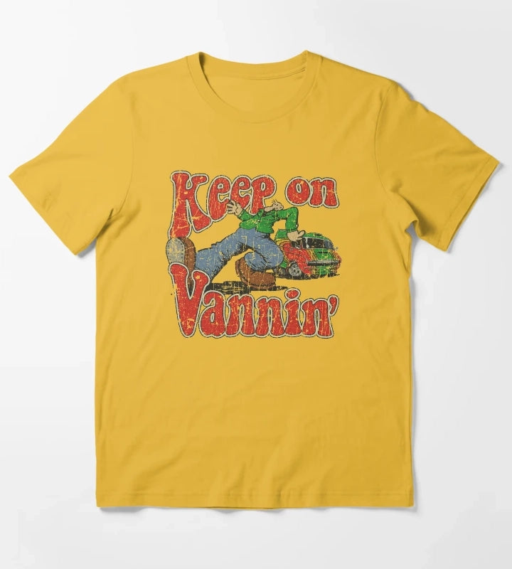 Keep on Vannin 1974 T-Shirt Yellow