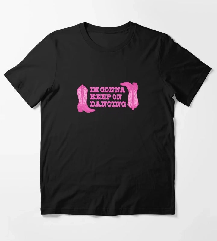 Keep on dancing Pink Pony Club T-Shirt