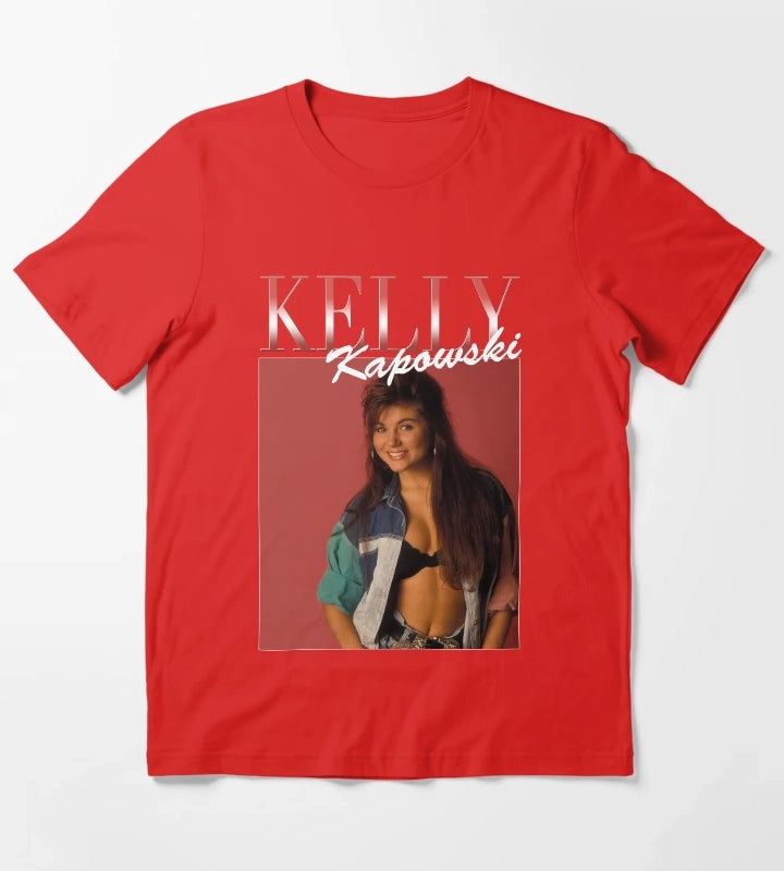 Kelly Kapowski Red Variant 90s Style T-Shirt Red