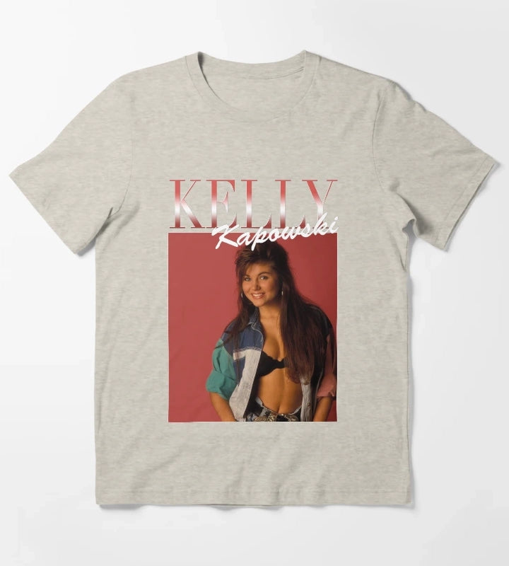 Kelly Kapowski Red Variant 90s Style T-Shirt Cream