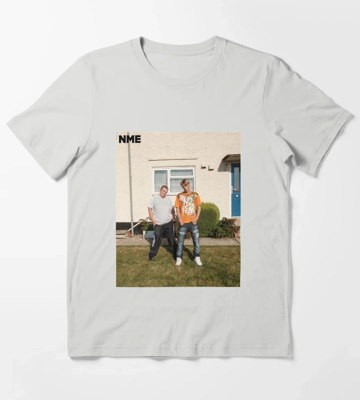 Kerry and Kurtain Poster T-Shirt Light Grey