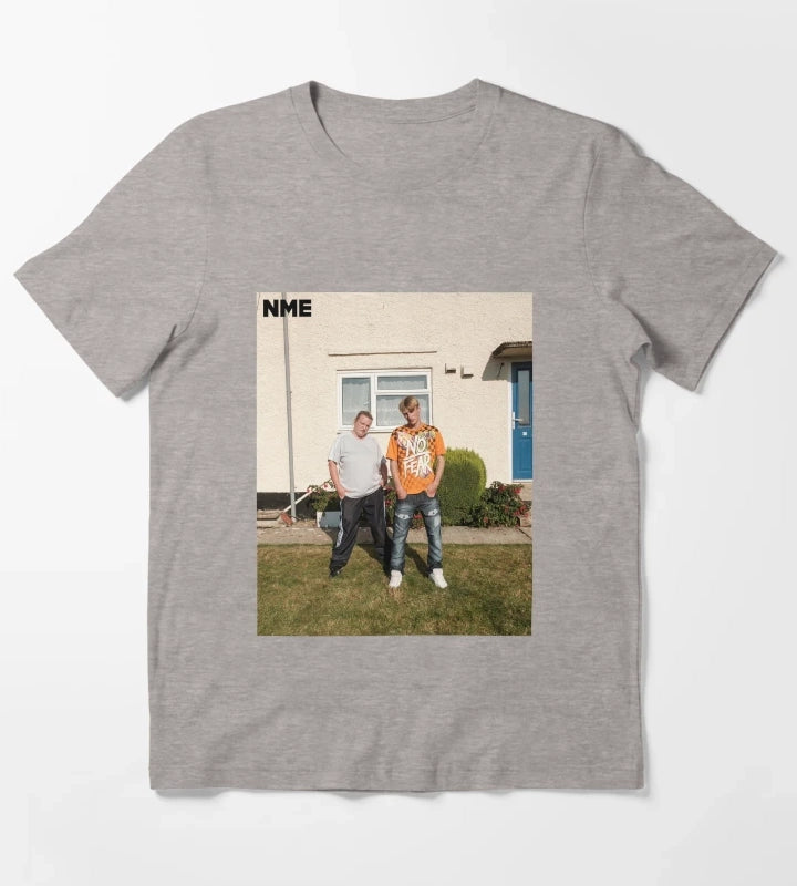 Kerry and Kurtain Poster T-Shirt Heather Grey