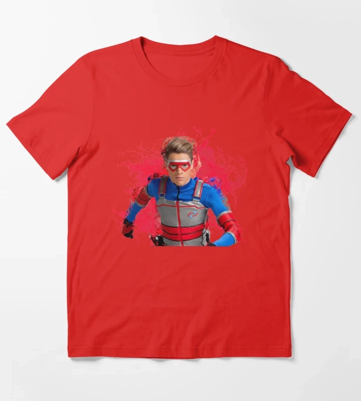 Kid Danger Water Splashes T-Shirt Red