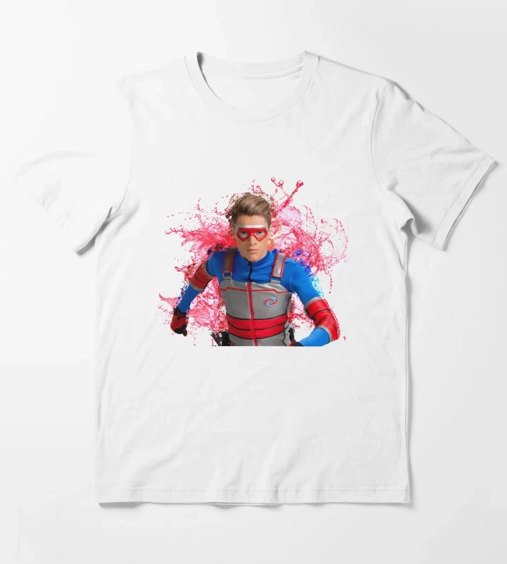 Kid Danger Water Splashes T-Shirt White