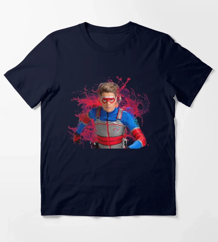 Kid Danger Water Splashes T-Shirt Navy