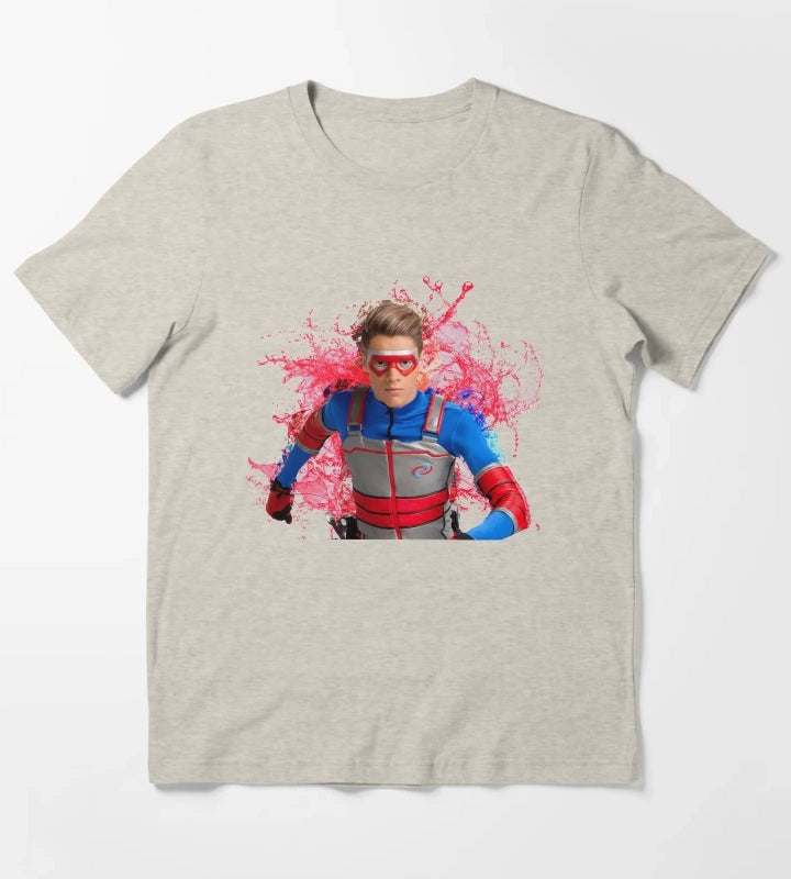 Kid Danger Water Splashes T-Shirt Cream