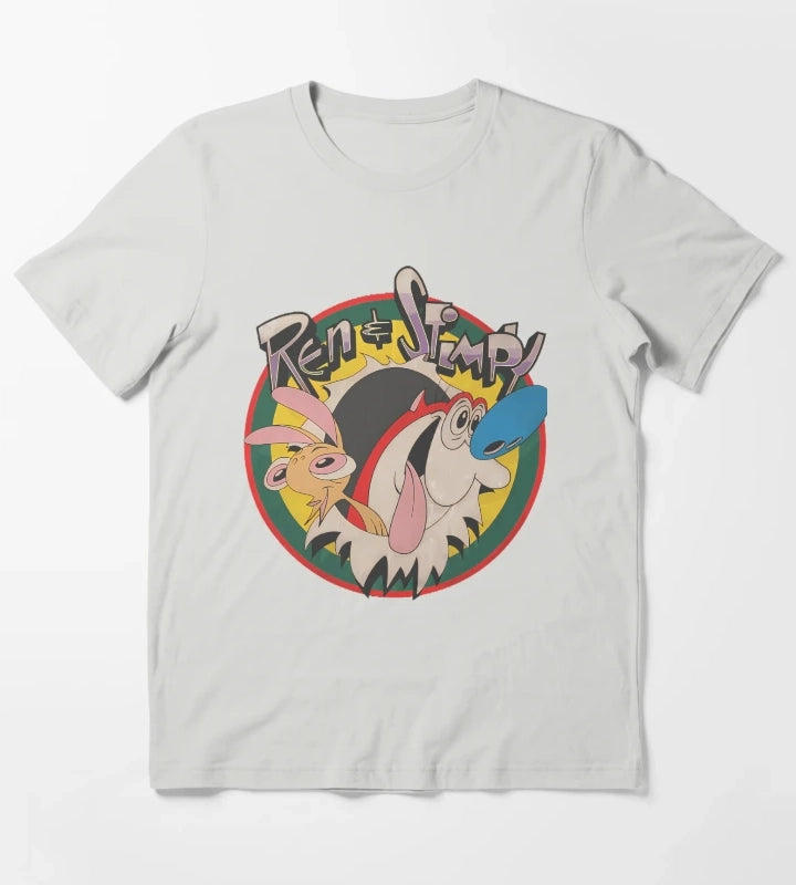 Kids Cartoon Squad T-Shirt Light Grey