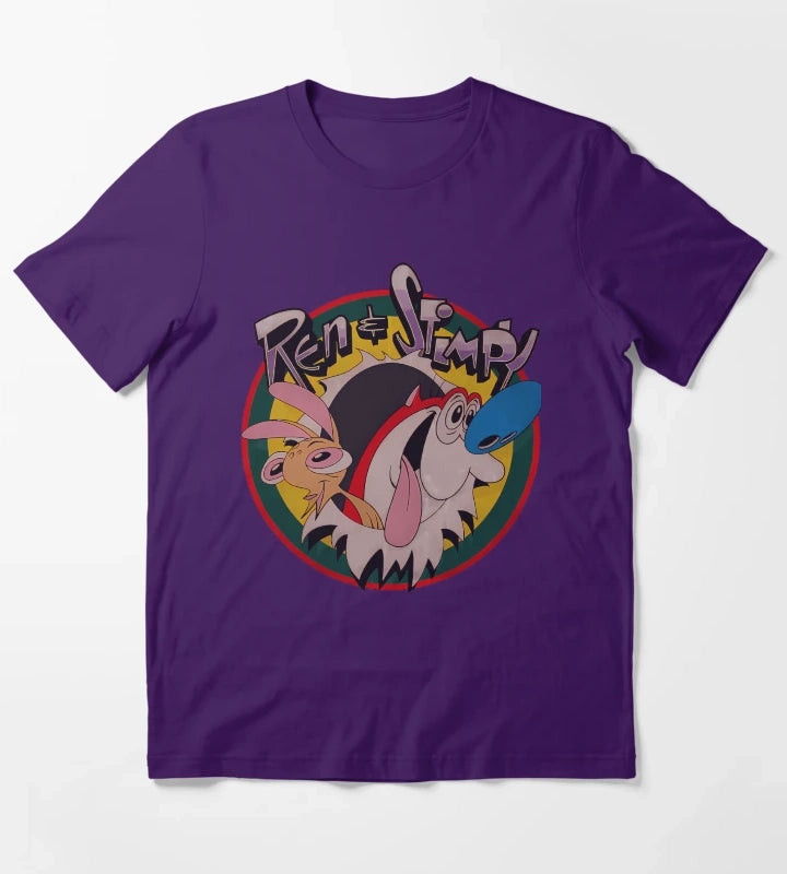 Kids Cartoon Squad T-Shirt Purple