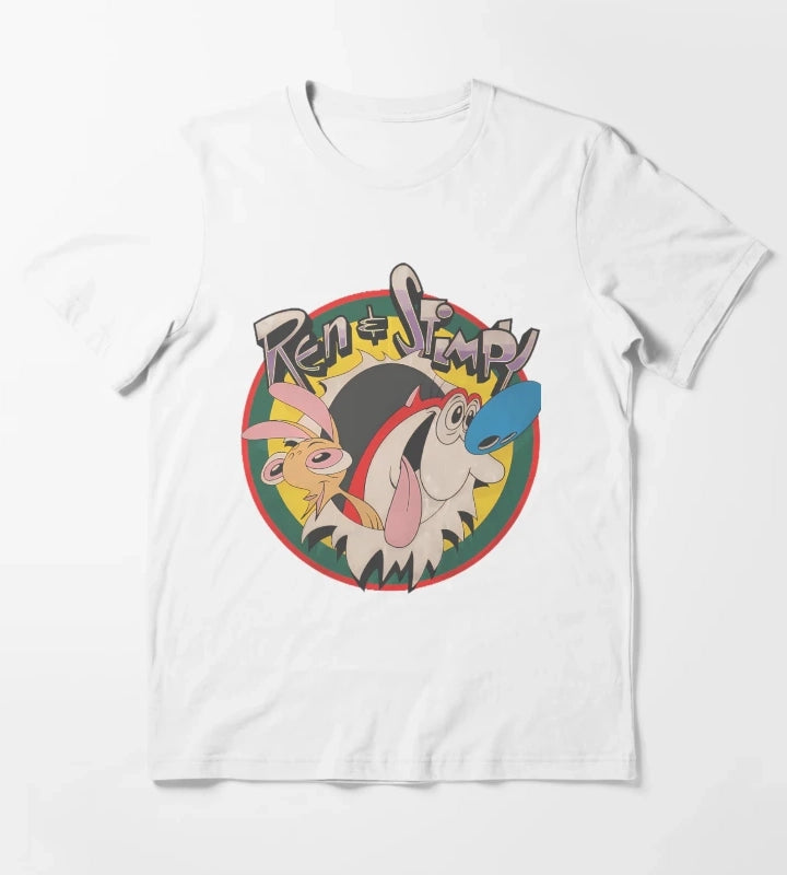 Kids Cartoon Squad T-Shirt White