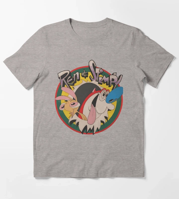 Kids Cartoon Squad T-Shirt Heather Grey