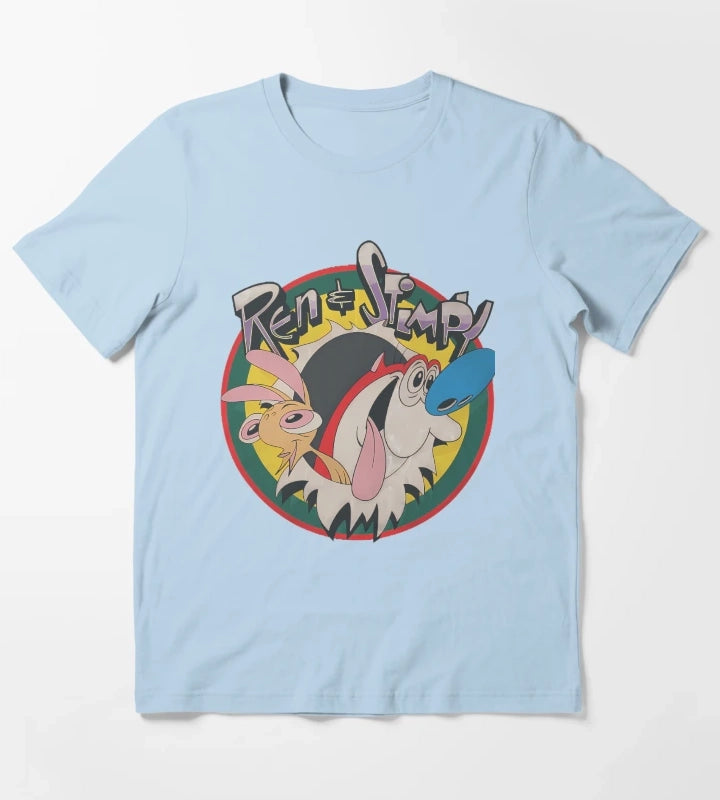 Kids Cartoon Squad T-Shirt Sky Blue