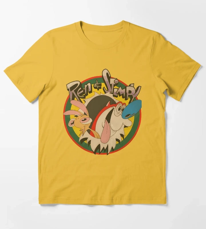 Kids Cartoon Squad T-Shirt Yellow