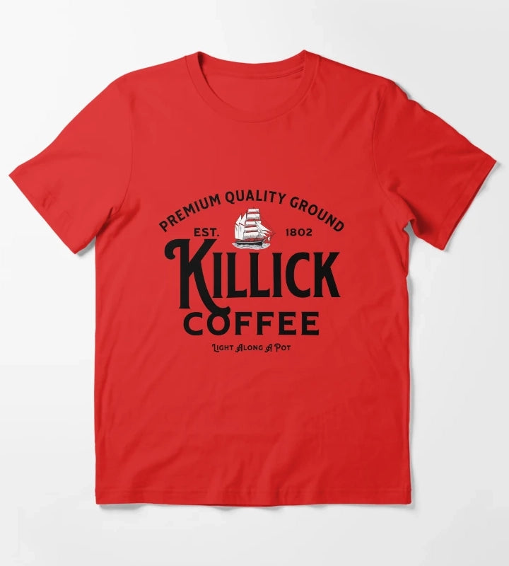 Killick Coffee est 1802 T-Shirt Red