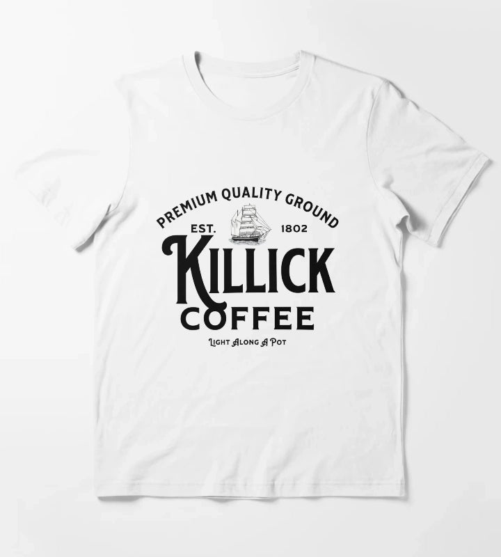 Killick Coffee est 1802 T-Shirt White