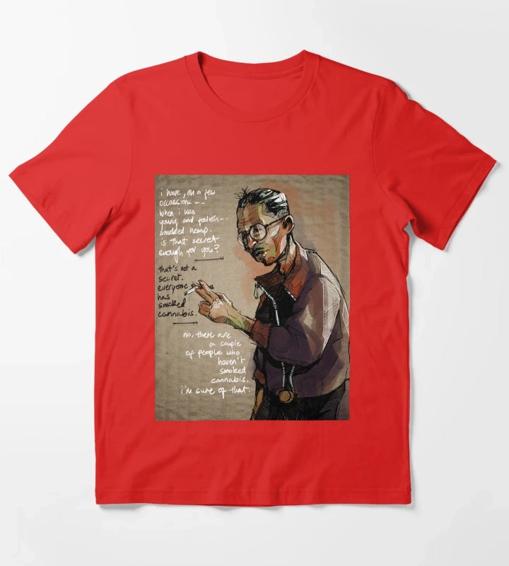 Kim Kitsuragi Disco Elysium T-Shirt Red