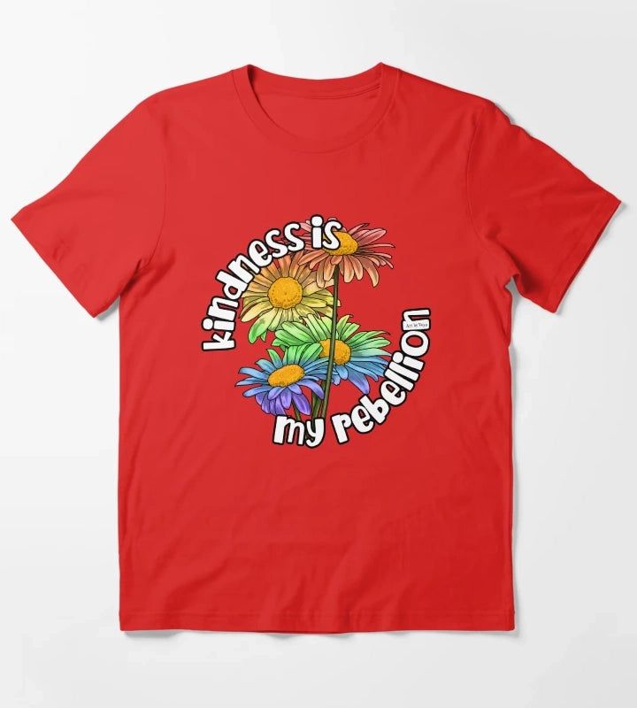 Kindness Is My Rebellion T-Shirt Red
