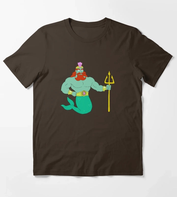 King Neptune T-Shirt Brown